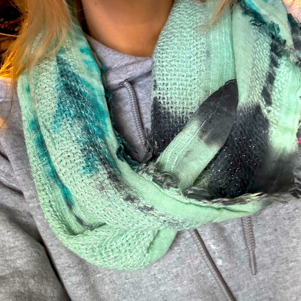 Mint Green Women's Infinity Scarf